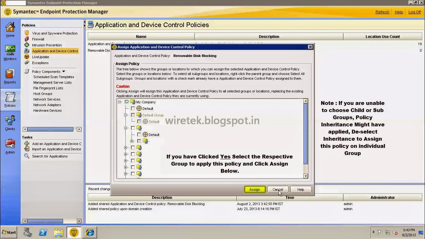 Symantec Endpoint Protection on Windows 7 and Windows Server 2008 R2